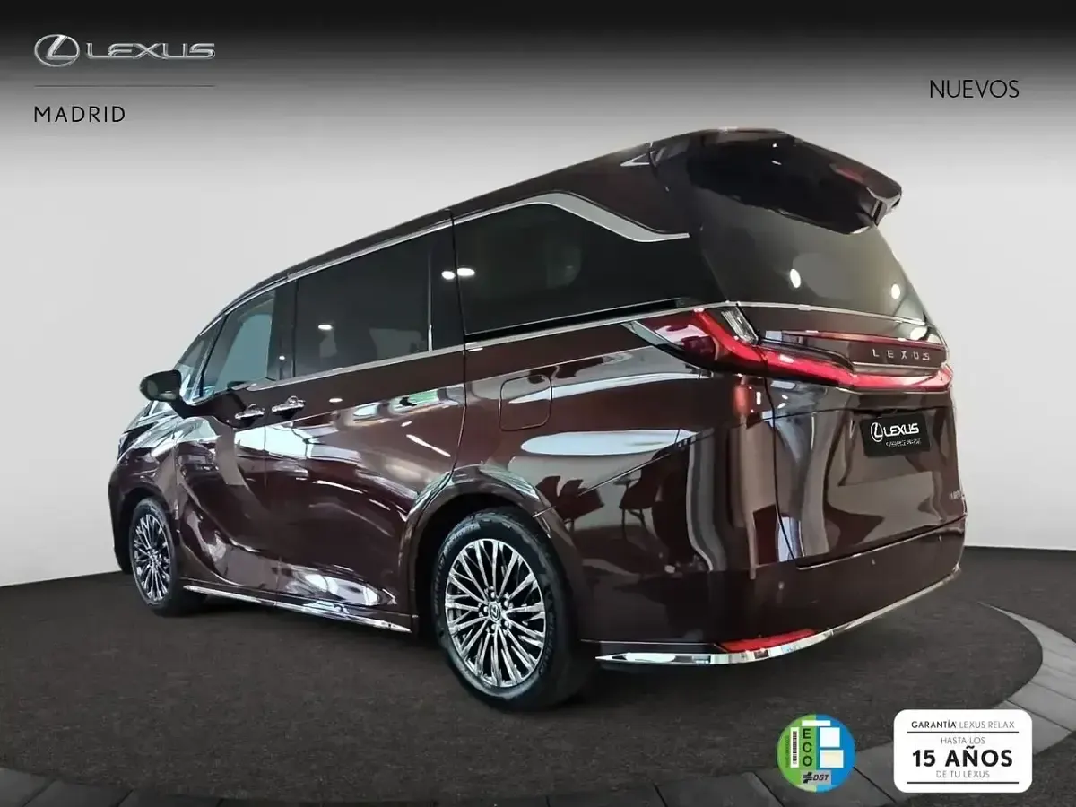 Nuevo Lexus LM350h Luxury Line 250 CV (183 kW) 2025 Rojo Monovolumen
