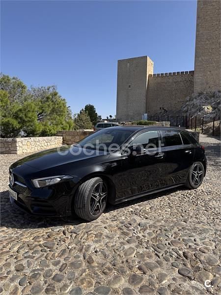 Usado Mercedes A180 109 CV (80 kW) 2019 Negro Berlina
