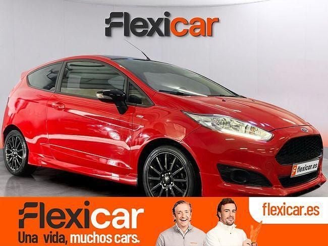 Rojo Usado 2016 Ford Fiesta Utilitario | 10.790 € (Precio justo) - Imagen 1/4