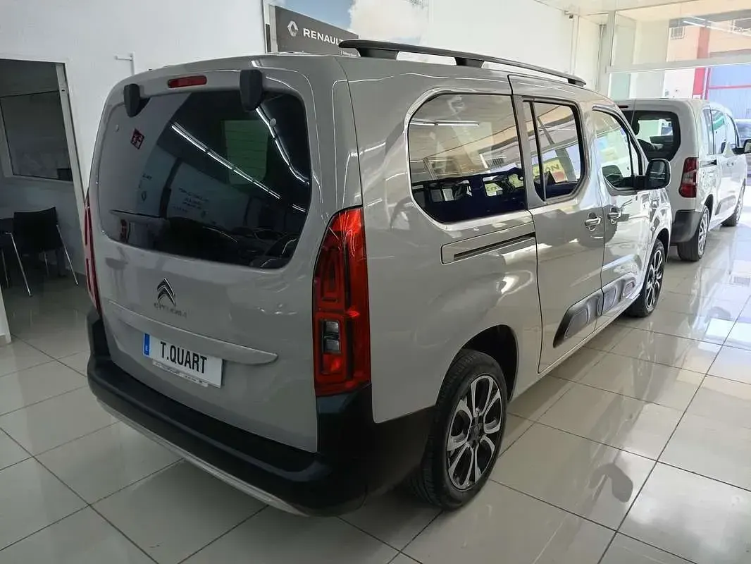Usado Citroën e-Berlingo Shine 131 CV (96 kW) 2019 Gris Familiar