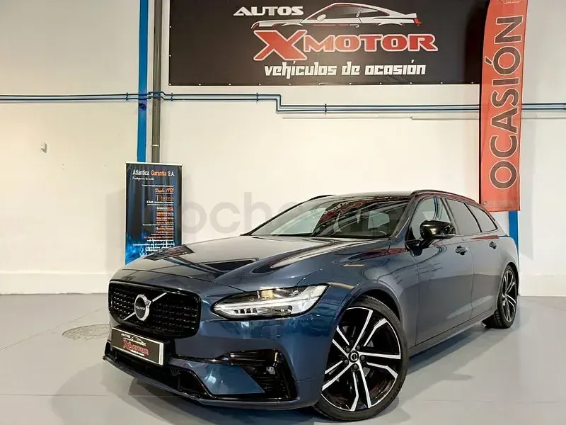 Usado Volvo V90 R-Design 197 CV (144 kW) 2021 Azul Familiar