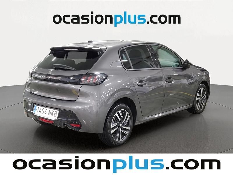 Usado Peugeot 208 Allure 102 CV (75 kW) 2023 Gris Utilitario