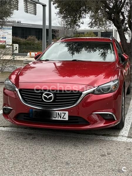 Usado Mazda 6 Style 145 CV (106 kW) 2016 Rojo Familiar