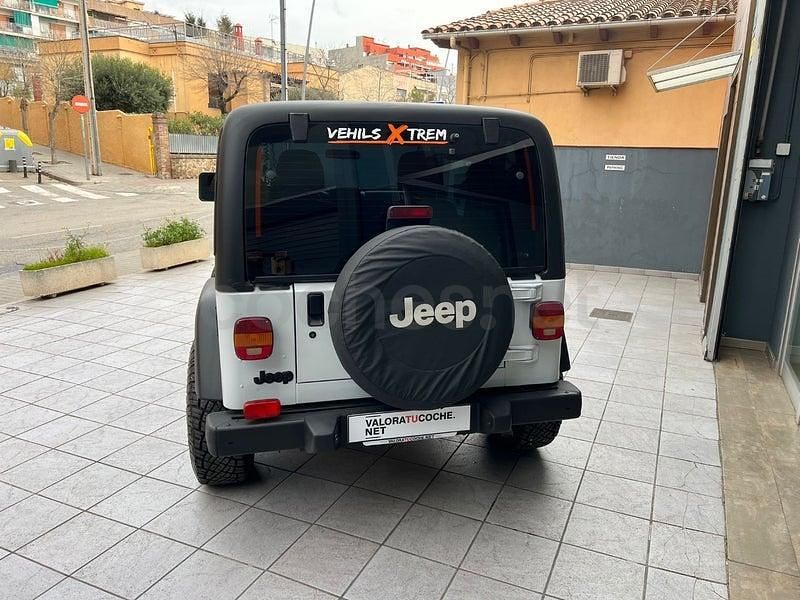 Usado Jeep Wrangler 118 CV (86 kW) 2002 Blanco SUV