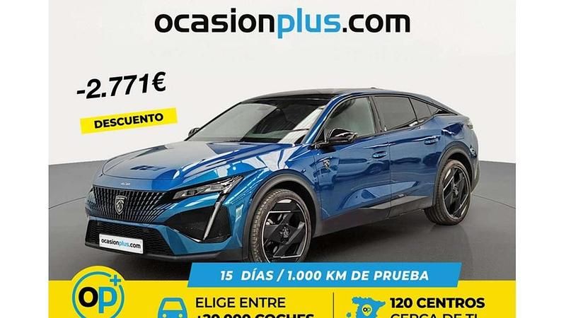 Usado Peugeot 408 GT 225 CV (165 kW) 2024 Azul SUV