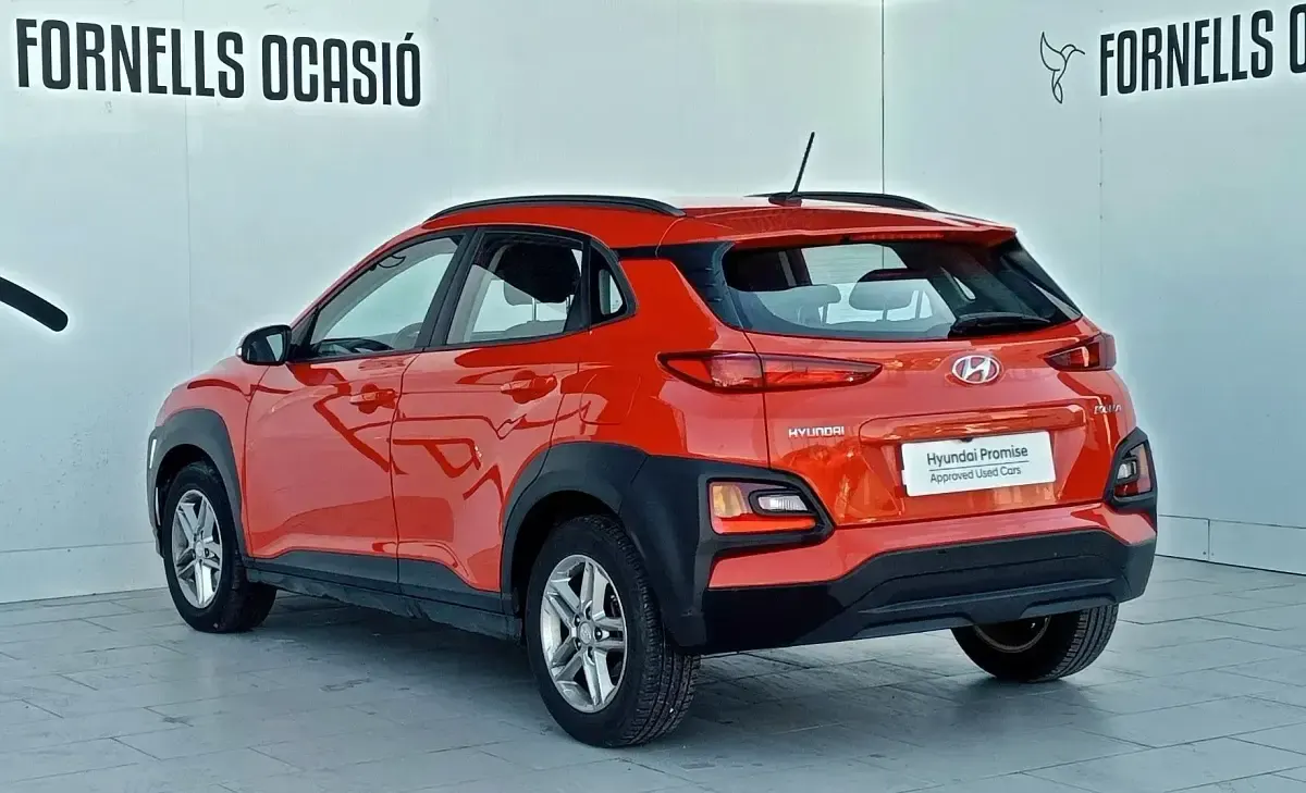 Używany Hyundai Kona 120 KM (88 kW) 2018 Pomarańczowy SUV