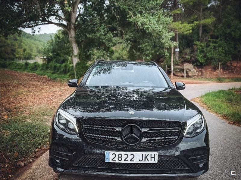 Usado Mercedes GLC250 AMG line 204 CV (150 kW) 2015 Negro SUV