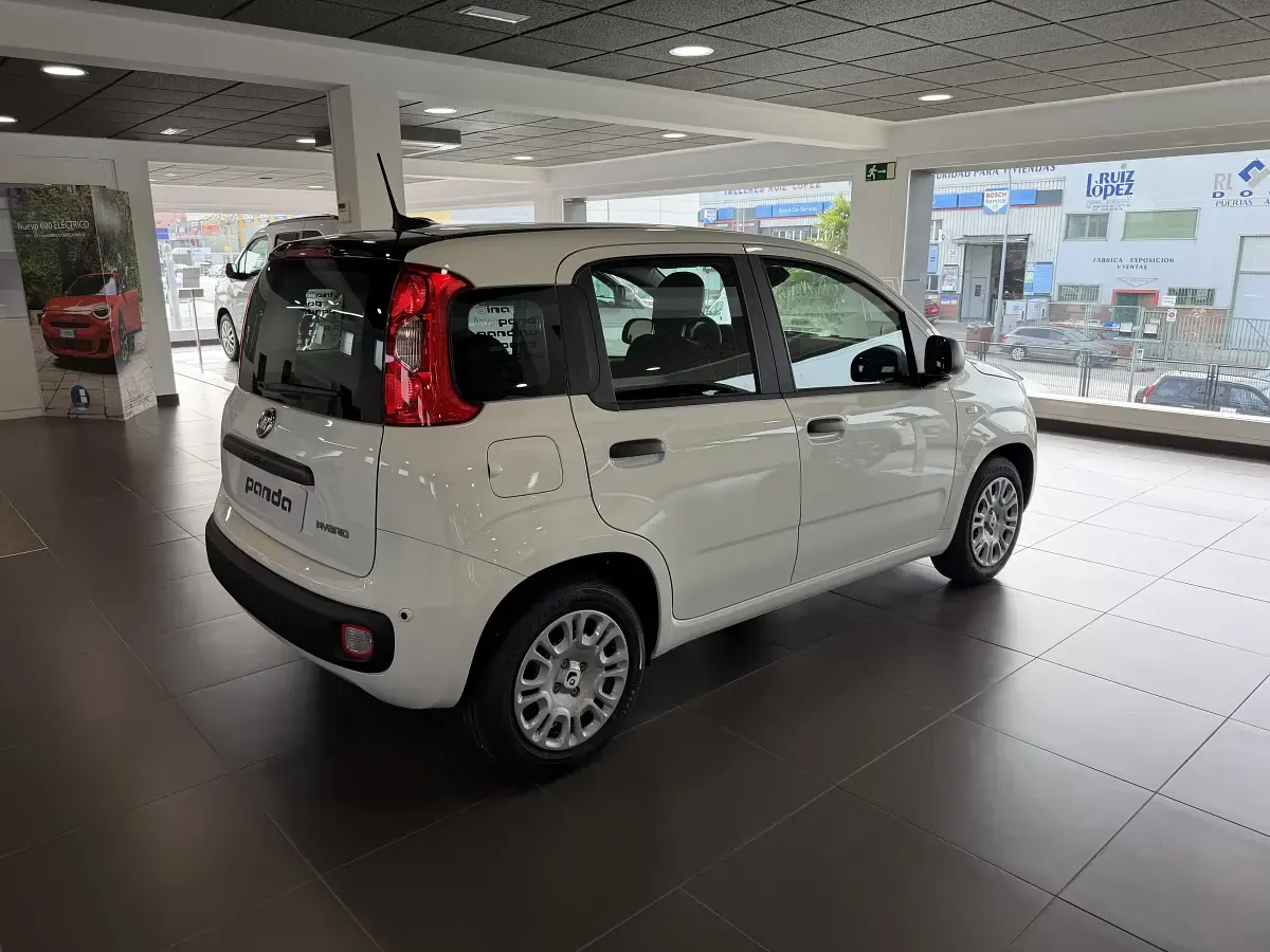 Nieuw Fiat Panda Icon 100 PK (73 kW) 2025 Wit Hatchback