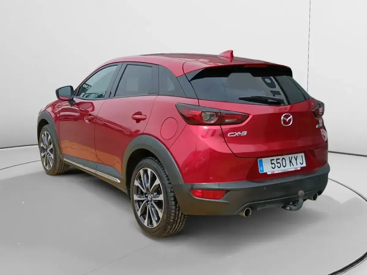 Usado Mazda CX-3 116 CV (85 kW) 2019 Granate SUV