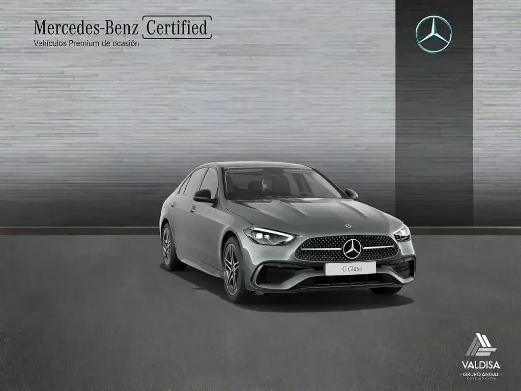Usado Mercedes C200 AMG line 163 CV (119 kW) 2024 Gris / plateado Berlina