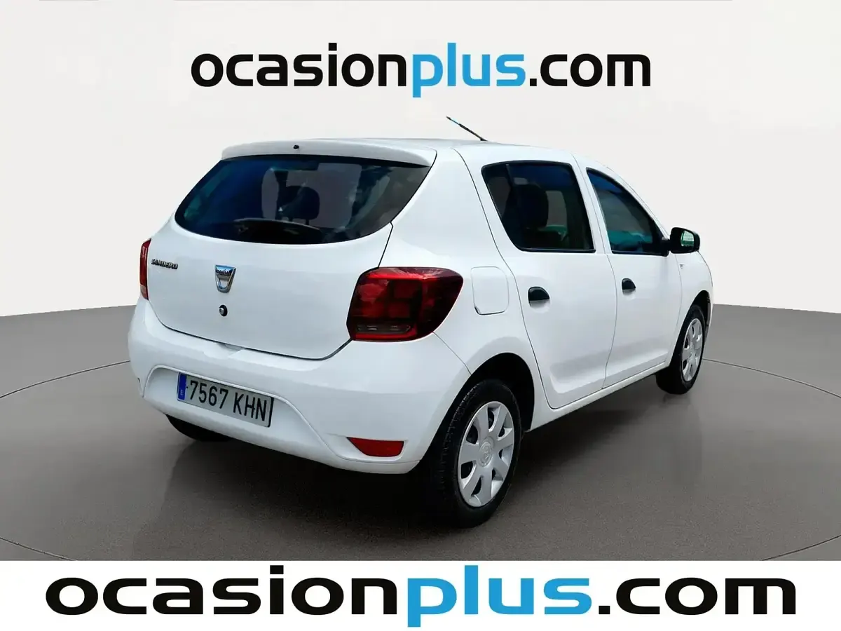 Usado Dacia Sandero Ambiance 73 CV (53 kW) 2018 Blanco Berlina
