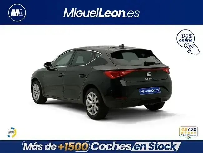 Usado Seat Leon Style 116 CV (85 kW) 2025 Negro Familiar