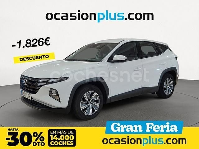 Blanco Usado 2021 Hyundai Tucson SUV | 20.090 € (Precio justo) - Imagen 1/4