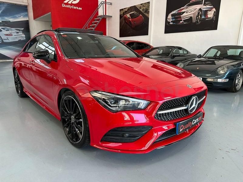 Usado Mercedes CLA200 163 CV (119 kW) 2019 Rojo Berlina