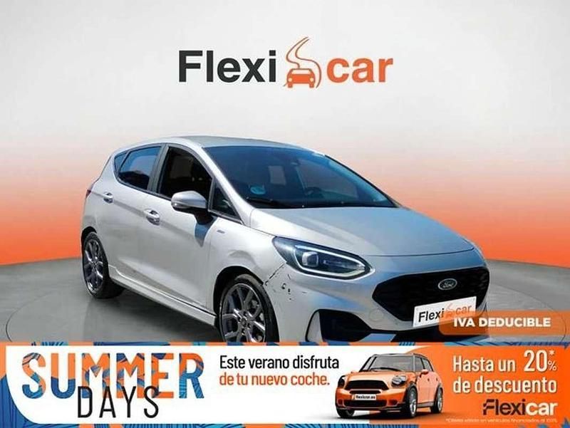 Gris Usado 2022 Ford Fiesta ST-Line Utilitario | 12.990 € (Precio justo) - Imagen 1/4