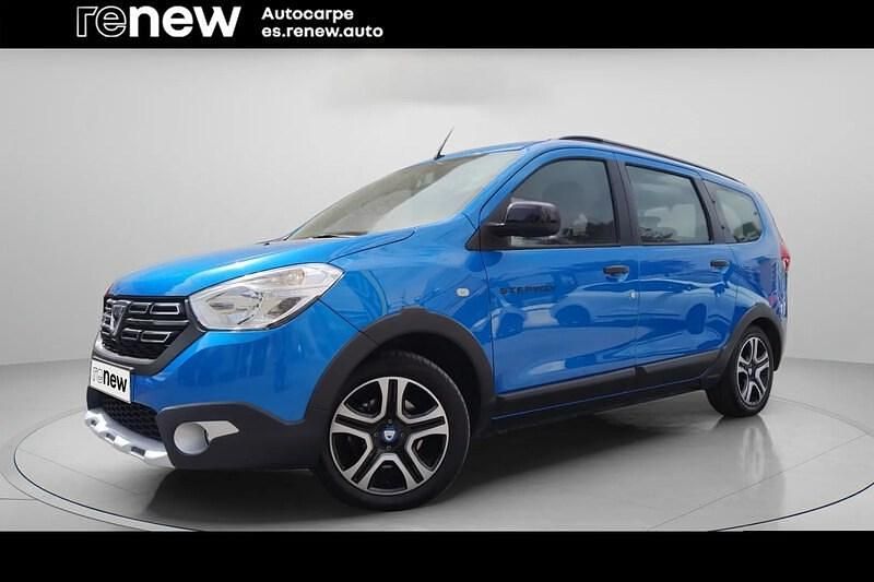 Azul Usado 2021 Dacia Lodgy Monovolumen | 12.190 € (Super precio) - Imagen 1/3