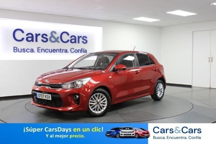 Usado Kia Rio 101 CV (74 kW) 2019 Rojo