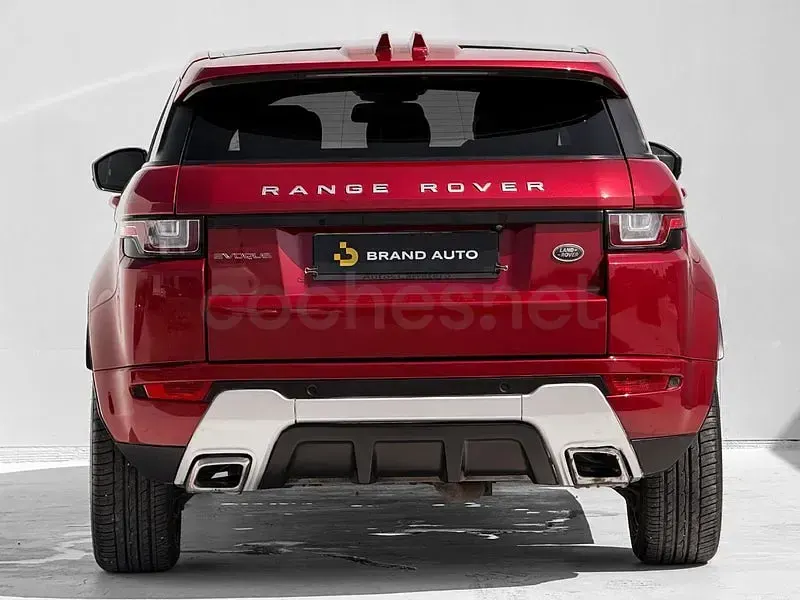 Usado Land Rover Range Rover evoque HSE 150 CV (110 kW) 2017 Rojo SUV