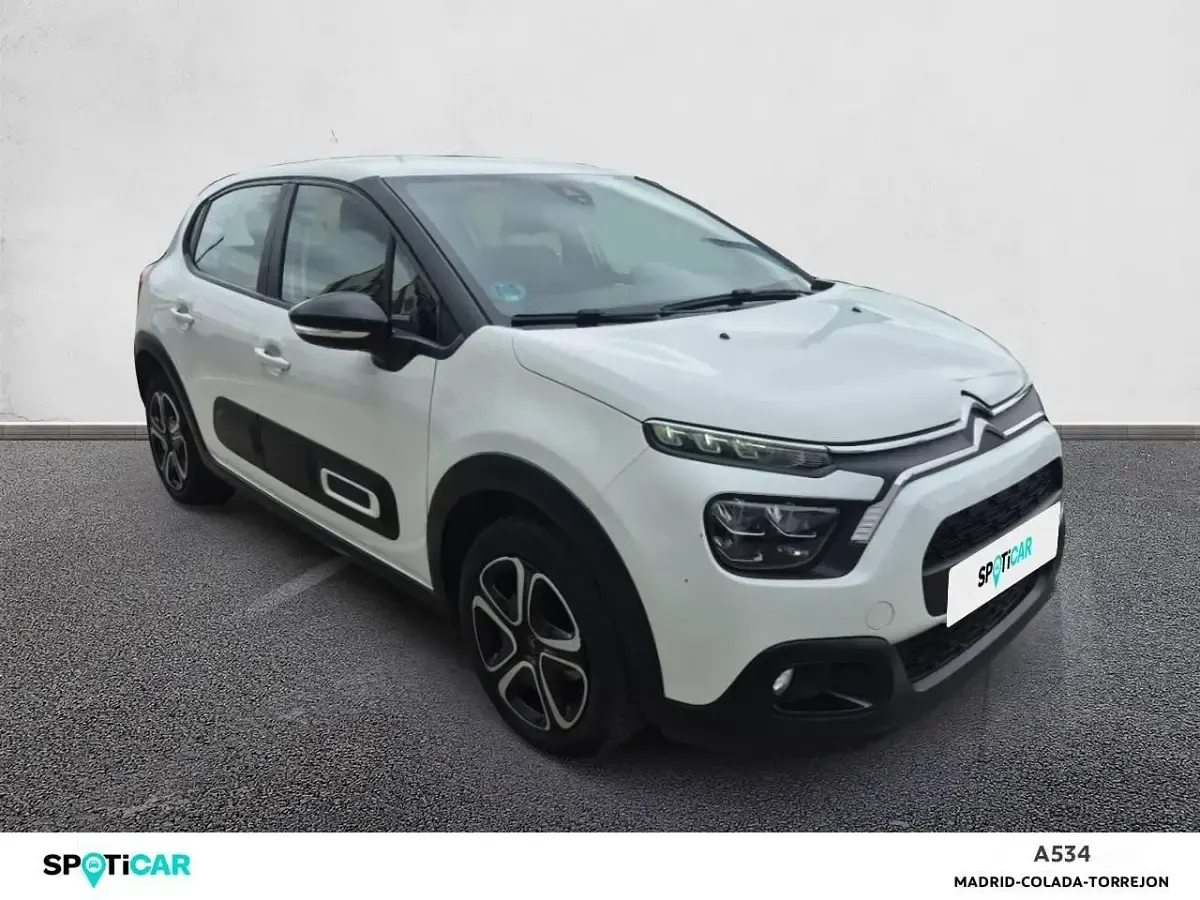Usado Citroën C3 Feel 102 CV (75 kW) 2022 Blanco Utilitario