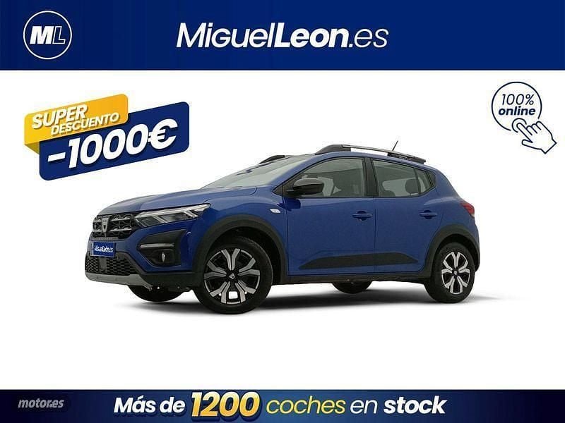 Azul Usado 2022 Dacia Sandero Comfort Utilitario | 12.985 € (Precio justo) - Imagen 1/3
