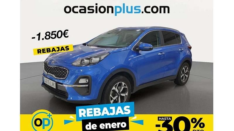 Azul Usado 2021 Kia Sportage SUV | 18.500 € (Super precio) - Imagen 1/4