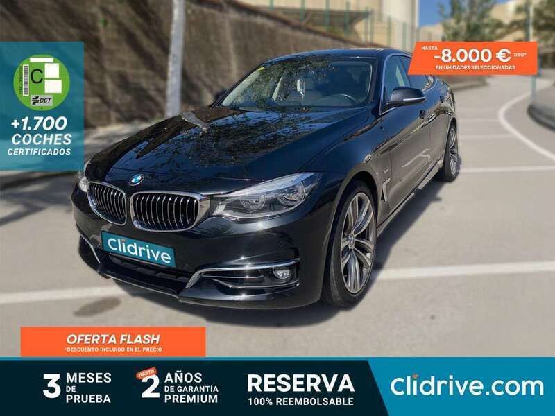 Negro Usado 2018 BMW 320 Gran Turismo Berlina | 22.490 € (Buen precio) - Imagen 1/3