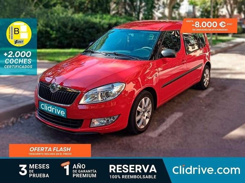 Rojo Usado 2010 Skoda Roomster Style Familiar | 4990 € - Imagen 1/3