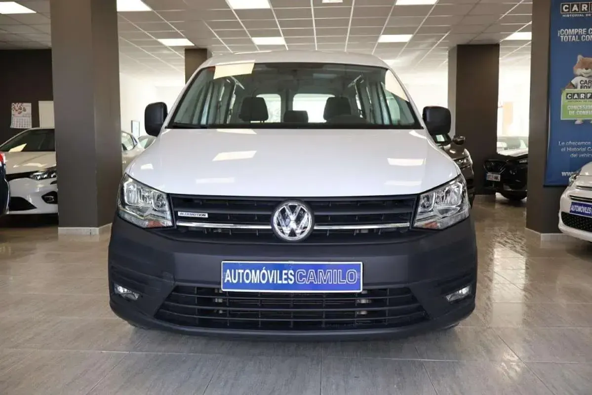 Usado VW Caddy Edition 110 CV (80 kW) 2020 Blanco Monovolumen