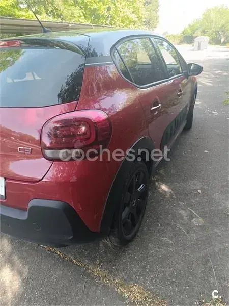 Usado Citroën C3 PureTech 82 CV (60 kW) 2017 Granate Berlina