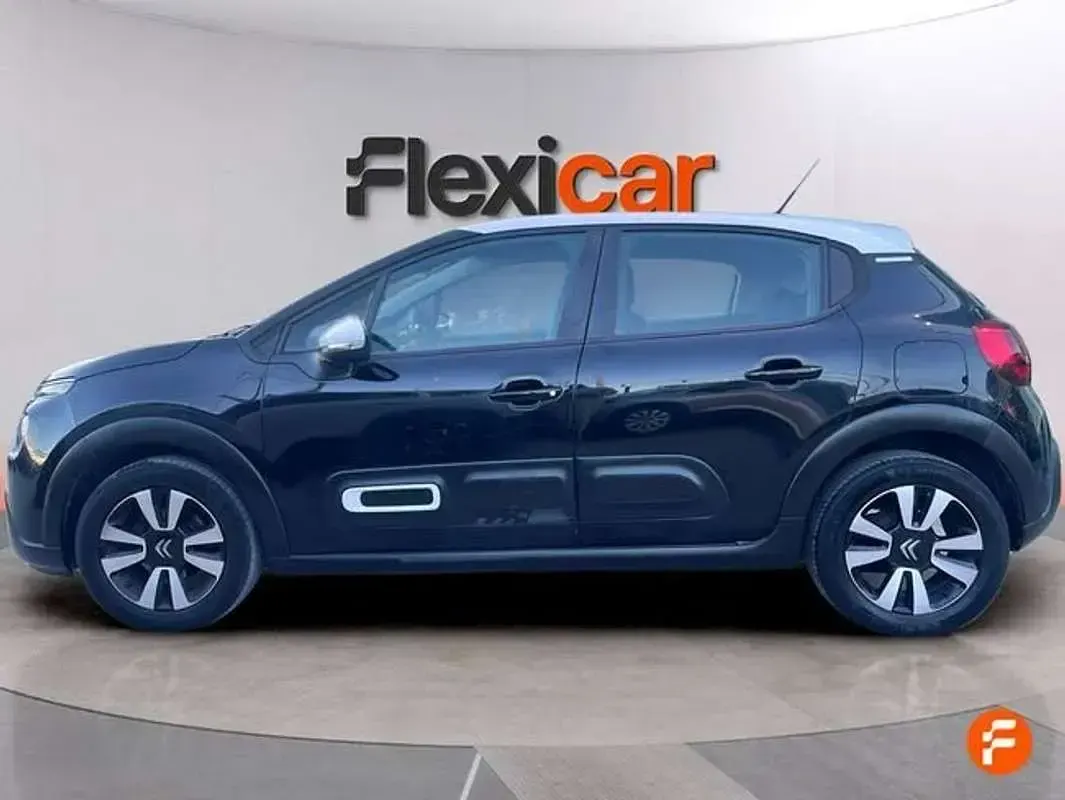 Usado Citroën C3 PureTech 83 CV (61 kW) 2021 Negro Utilitario