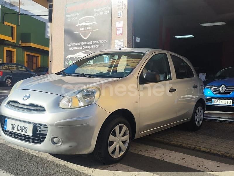 Usado Nissan Micra Acenta 80 CV (58 kW) 2011 Gris / plata Utilitario