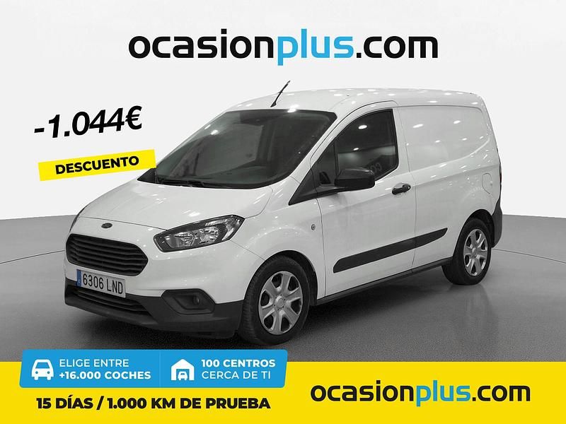 Blanco Usado 2021 Ford Transit Trend Utilitario | 11.490 € (Caro) - Imagen 1/4
