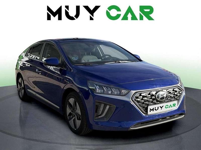 Usado Hyundai Ioniq 141 CV (103 kW) 2022 Azul Utilitario