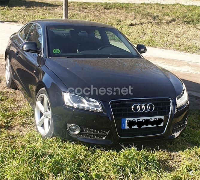 Usado Audi A5 265 CV (194 kW) 2008 Negro Coupe