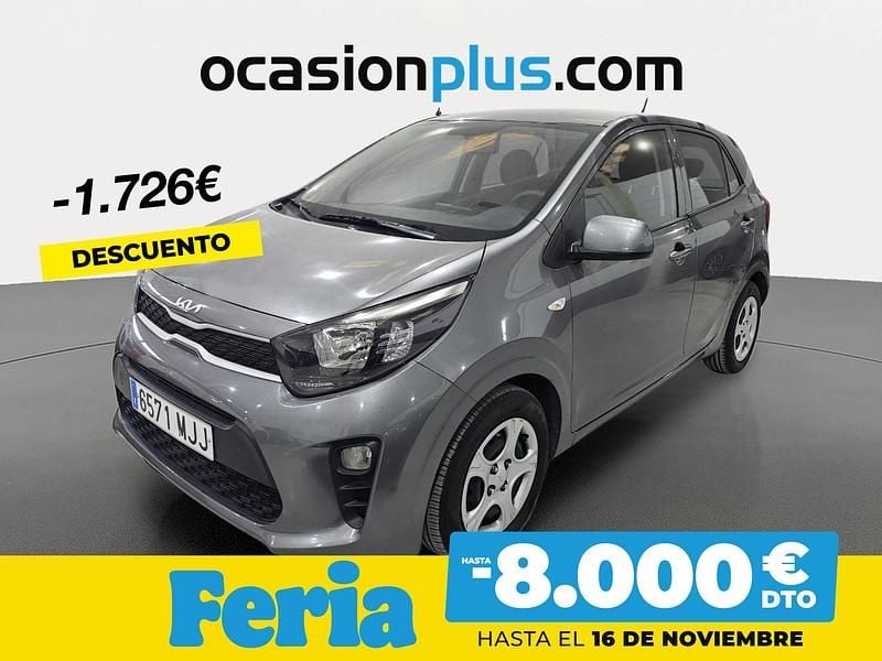 Gris Usado 2023 Kia Picanto Utilitario | 11.290 € (Buen precio) - Imagen 1/4