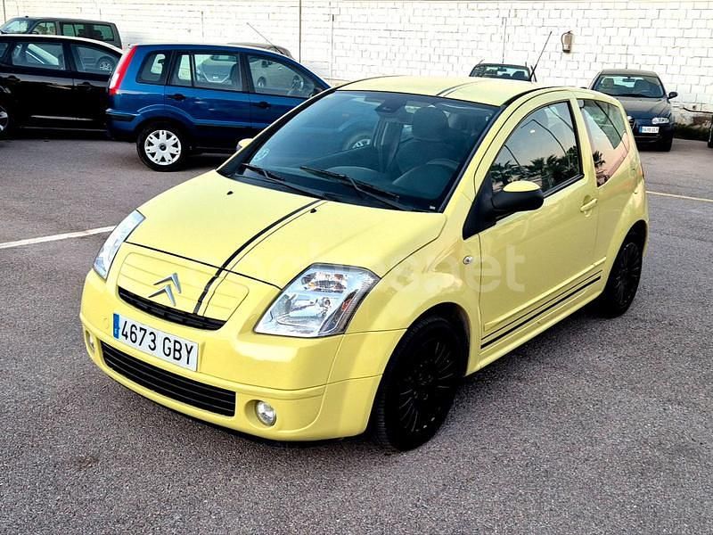Amarillo Usado 2008 Citroën C2 VTR Sport Utilitario | 3000 € (Precio justo) - Imagen 1/4