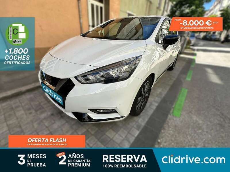 Blanco Usado 2021 Nissan Micra Utilitario | 12.490 € (Buen precio) - Imagen 1/3