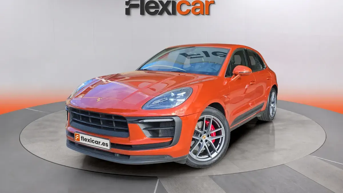 Usado Porsche Macan S 380 CV (279 kW) 2022 Naranja SUV
