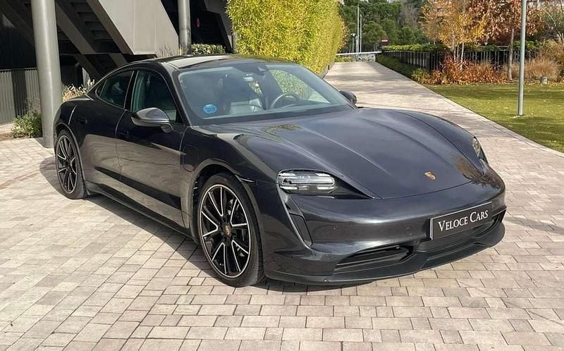 Usado Porsche Taycan 4S 389 kW (529 CV) 2021 Gris Berlina