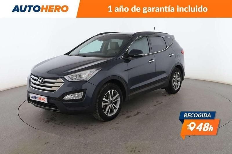 Azul Usado 2015 Hyundai Santa Fe Style SUV | 19.099 € (Caro) - Imagen 1/3