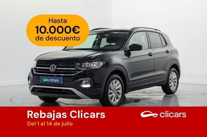 Negro Usado 2022 VW T-Cross Advance SUV | 18.990 € (Precio justo) - Imagen 1/4