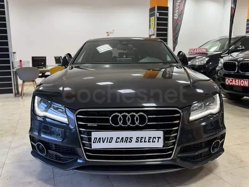 Usado Audi A7 Sportback 245 CV (180 kW) 2012 Gris / plata Utilitario
