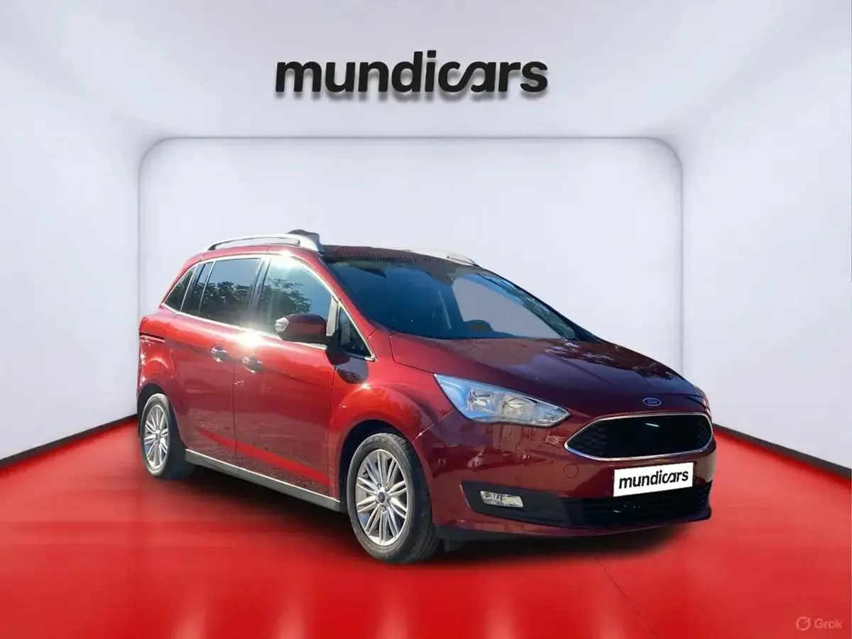 Usado Ford Grand C-Max Trend+ 125 CV (91 kW) 2015 Rojo Monovolumen