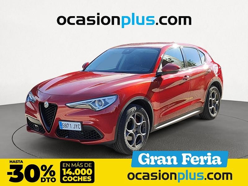 Rojo Usado 2017 Alfa Romeo Stelvio SUV | 25.300 € (Un poco caro) - Imagen 1/4