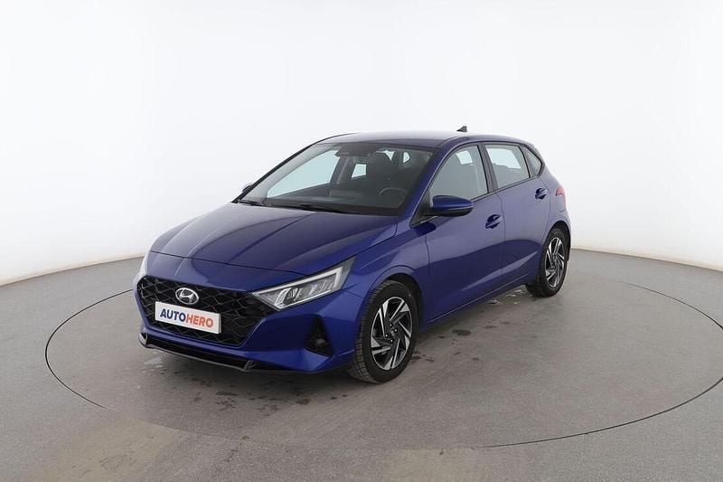 Azul Usado 2021 Hyundai i20 Utilitario | 13.899 € (Precio justo) - Imagen 1/3