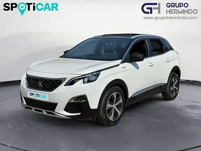Usado Peugeot 3008 GT-line 130 CV (95 kW) 2020 Blanco SUV