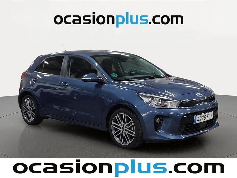 Usado Kia Rio 100 CV (73 kW) 2018 Azul Utilitario