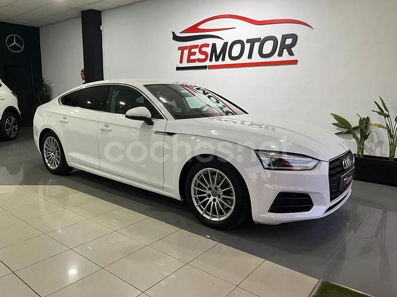 Usado Audi A5 Sportback 150 CV (110 kW) 2019 Blanco Utilitario