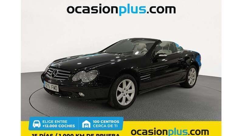 Negro Usado 2007 Mercedes SL500 Coupe | 25.490 € (Caro) - Imagen 1/4