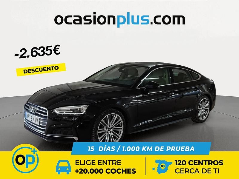 Negro Usado 2019 Audi A5 Berlina | 26.900 € (Precio justo) - Imagen 1/4